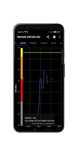 Network Cell Info Lite & Wifi 6 تصوير الشاشة
