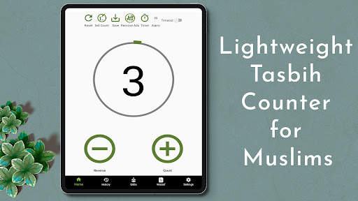 Tasbeeh Counter Digital Sebha screenshot 1