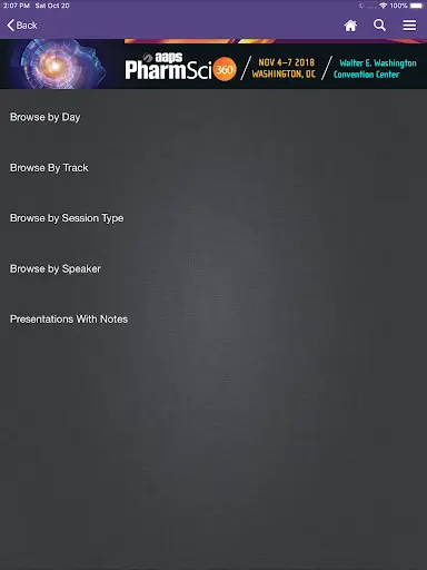 AAPS PharmSci 360 screenshot 10