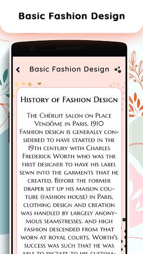 Basic fashion design 4 تصوير الشاشة