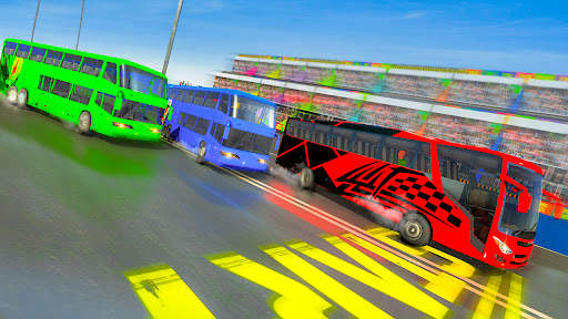 Coach Bus Simulator Racing Bus screenshot 4