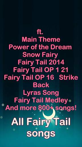 Magic Piano for Fairy Tail screenshot 2