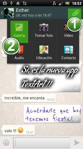 TextArt: Comparte textos screenshot 8