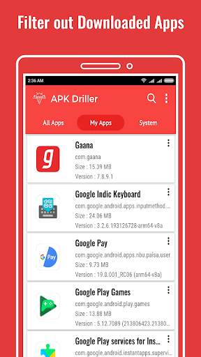 APK Driller - Smart & Easy APK extractor screenshot 3