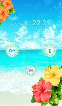 Cute wallpaper★Hibiscus Beach screenshot 3
