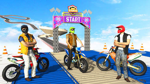 Ramp Bike Stunts 2020: Stunt Bike Racing Master screenshot 1