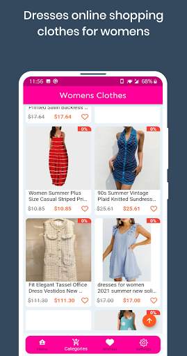 Cheap women's clothing stores online shopping screenshot 4