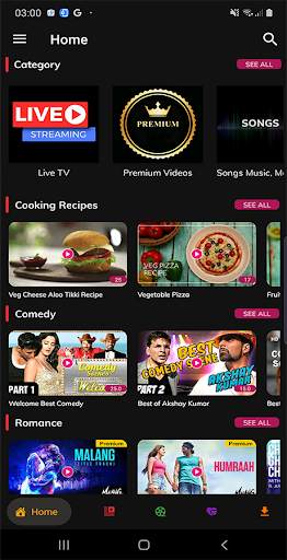 ZuZu TV -Watch Movie & Live TV screenshot 2
