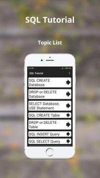 SQL Tutorial screenshot 4