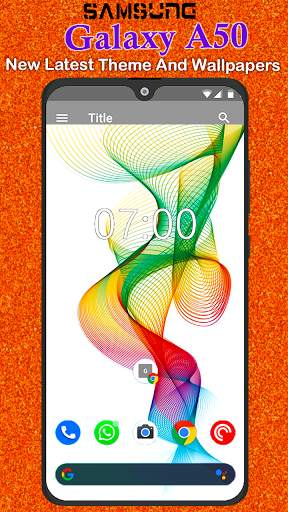 Samsung Galaxy A50 Launcher: Themes & Wallpaper screenshot 3