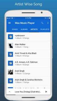 Max Music Player screenshot 3
