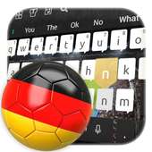 Jerman Sepak bola Keyboard logo