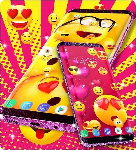 Funny smiley emoji wallpapers screenshot 5