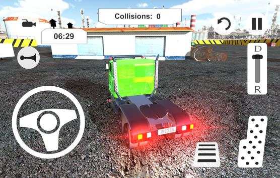 Offroad Cargo Truck Driving Test Simulator screenshot 4