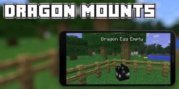 Dragon-Mounts Mod MCPE screenshot 3