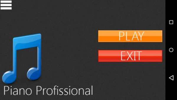 Professional piano DH screenshot 1