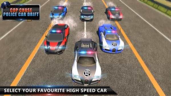 Cop Chase - Police Car Drifting Simulator 2018 screenshot 10