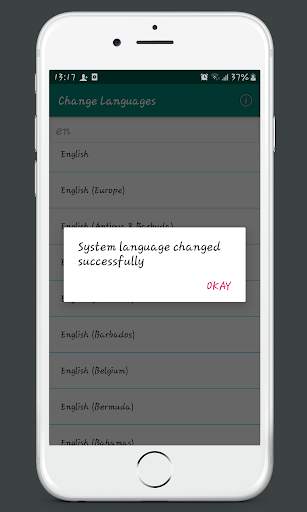 Change Languages screenshot 5