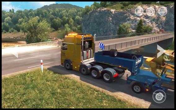 Euro Truck : Real Cargo Delivery Game Simulator 3D screenshot 3