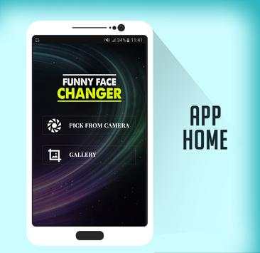 Funny Face Changer - Sticker screenshot 1