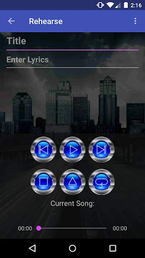 RoadWriter Lite - Songwriting screenshot 2