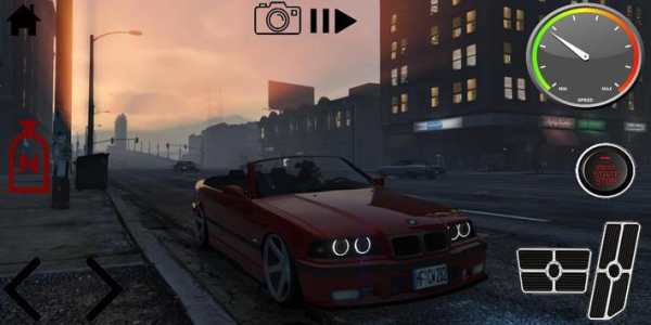 Driving BMW 328 E36 Racing Simulator screenshot 1