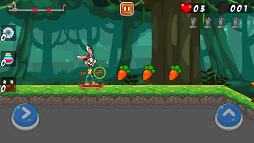 Rabbit Skate Offline Game screenshot 4