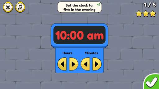 King of Math: Telling Time screenshot 3