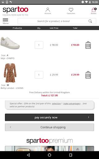 Shoes and fashion Spartoo screenshot 13