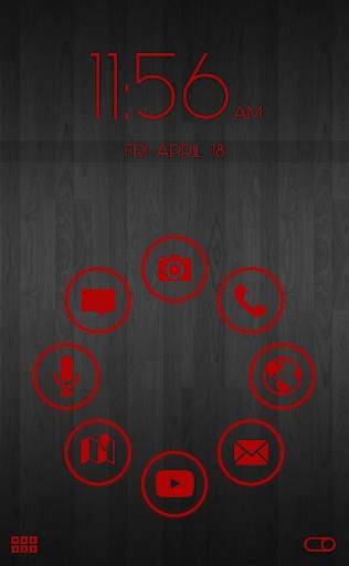 Stamped Red SL Theme screenshot 1