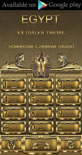 Pharaoh Go Launcher theme screenshot 4