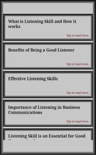 Listening Skills 11 تصوير الشاشة