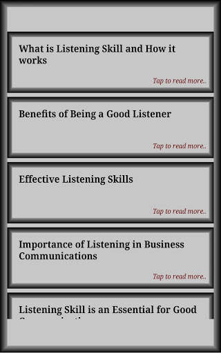 Listening Skills screenshot 11