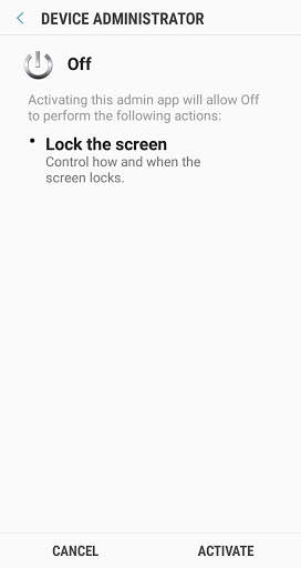 Off without lock screenshot 3
