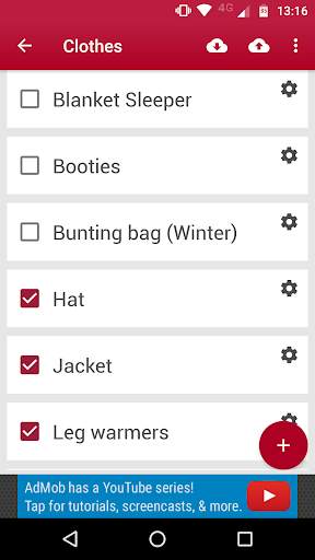 Baby Checklist - Newborn Checklist screenshot 2