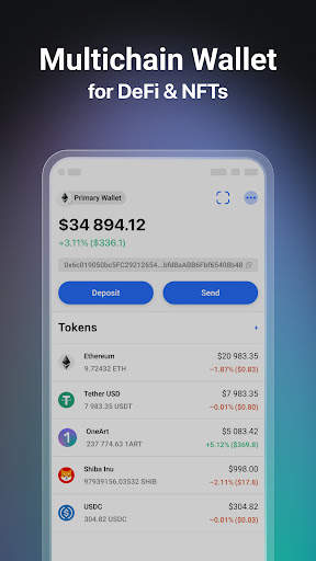 OneArt: Web3 Wallet & Browser screenshot 1