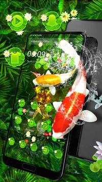 3D Koi Fish Free Launcher Theme🐠 screenshot 2