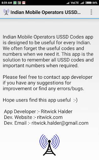 Indian Mobile Operator Codes screenshot 5