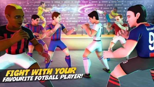 Press Room Soccer Fight! Football Player Combat 3D screenshot 7