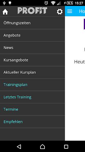 Profit Mitglieder App screenshot 2