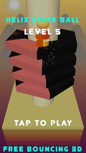 Helix Stack เกมบอล: กระโดดลูกใหญ่ 3D screenshot 9