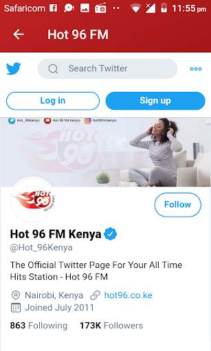 HOT 96 KE screenshot 3