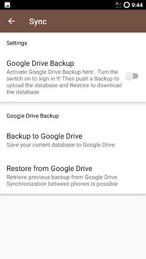 Notes app Android 7 تصوير الشاشة