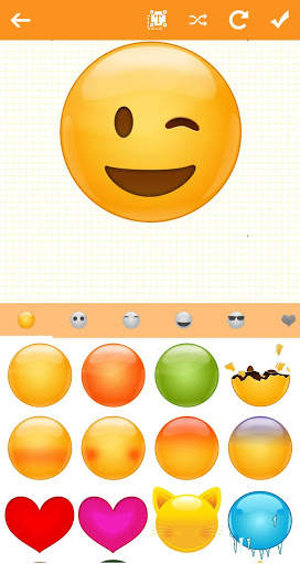 Emoji editor Stickers, EmojiSet crear emojis स्क्रीनशॉट 2