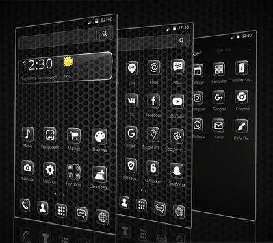 Cool Black Theme screenshot 4