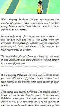 Tricks and Tips Pokemon Go screenshot 3
