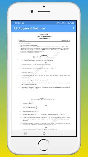 RS Aggarwal Class 9 Math Solution OFFLINE screenshot 4