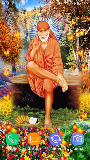 Sai Baba Live Wallpaper screenshot 1