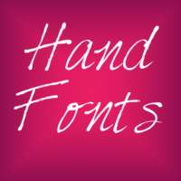 Handwritten fonts for Android icon