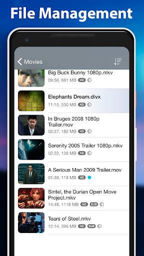 HD Video Player screenshot 2